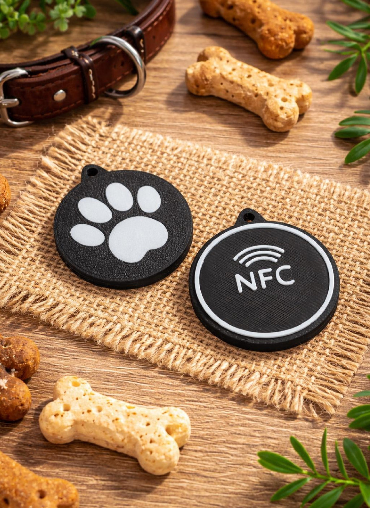 NFC Hundemarke – Smarter 3D-gedruckter Hundeanhänger mit Notfallprofil